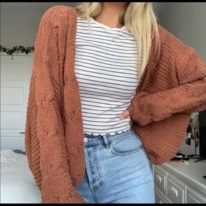 Cropped cardigan